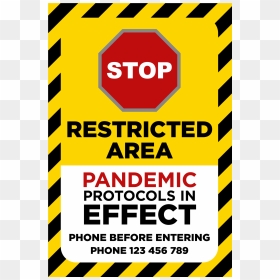 Sign, HD Png Download - restricted png