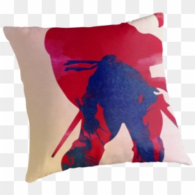 Ninja Turtle Silhouette Cameo - Cushion, HD Png Download - cameo png