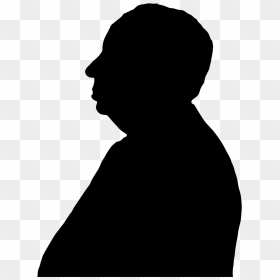 Silhouette Film Director Cameo Appearance - Silhouette Alfred Hitchcock Png, Transparent Png - cameo png