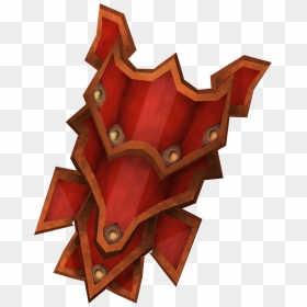 The Runescape Wiki - Dragon Sq Shield Rs3, HD Png Download - red shield png