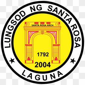 Seal Of Santa Rosa, Laguna - Santa Rosa Laguna Logo, HD Png Download - mcr png