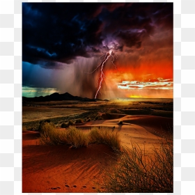 #background #lightning #storm - Thunderstorm, HD Png Download - lightning storm png