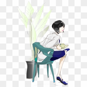 Sitting, HD Png Download - sitting down png