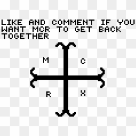 Cross, HD Png Download - mcr png
