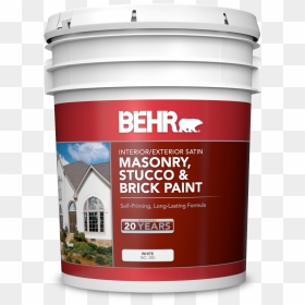 Behr Masonry, Stucco & Brick Paint - Behr Concrete Paint Colors, HD Png Download - cinderblock png
