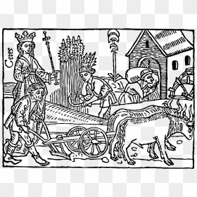 Medieval Farming Clip Arts - Medieval Coloring Pages, HD Png Download - farming png