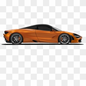 Mclaren 720s Side View, HD Png Download - exotic car png