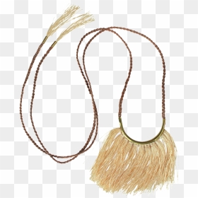 Fringe And Leather Necklace , Png Download - Sketch, Transparent Png - fringe png