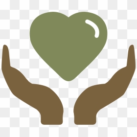 Healing Clipart Gentle Hand - Heart, HD Png Download - healing png