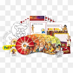 Friends And Heroes Multimedia Bible Curriculum - Cartoon, HD Png Download - children's church png