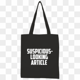 Tote Bag, HD Png Download - suspicious png