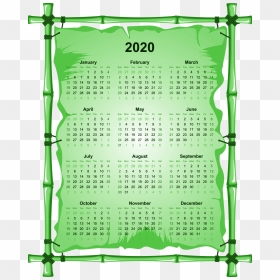 2020 Calendar Download Transparent Png Image - 2011, Png Download - calendar .png