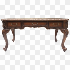 Wood Desk Png - Seven Seas By Hooker Furniture Carved Wooden Desk, Transparent Png - hooker png