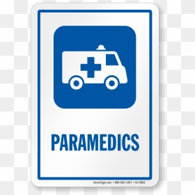 Ambulance Sign, HD Png Download - emt png
