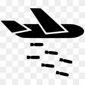 Plane Dropping Missiles - Portable Network Graphics, HD Png Download - missiles png