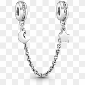 Pandora - Title - Tag - Safety Chain Pandora Butterfly, HD Png Download - half star png