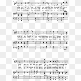 Page 1 Page - Sheet Music, HD Png Download - half star png