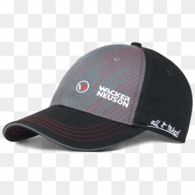 Baseballcap Black With Red Stripes , Png Download - Wacker, Transparent Png - red stripes png