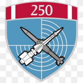 250 Raketna Brigada - Anti Aircraft Logo, HD Png Download - missiles png