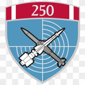 250 Raketna Brigada - Anti Aircraft Logo, HD Png Download - missiles png
