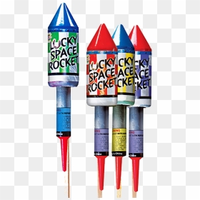 Bottle Rocket Lucky Space Rocket, HD Png Download - missiles png