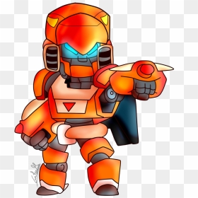 Brawl Stars Mecha Bo, HD Png Download - mecha png