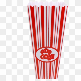 Popcorn Holder, HD Png Download - red stripes png