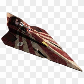 Delta 7b Aethersprite Class Light Interceptor Bottom, HD Png Download - tie interceptor png