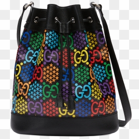 16 Gg Psychedelic Supreme Canvas Bucket Bag 1, HD Png Download - gg png
