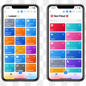 Two Smart Folders I Also Use In Launchcuts - Ios 13.3 1 Update, HD Png Download - top secret folder png