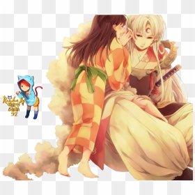 Rin And Sesshomaru - Sesshomaru And His Rin, HD Png Download - rin png