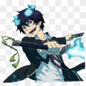 Blue Exorcist Rin Chibi, HD Png Download - vhv