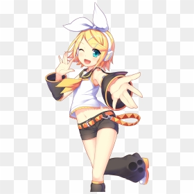 Rin Kagamine Transparent Background , Png Download - Rin Vocaloid Png, Png Download - rin png