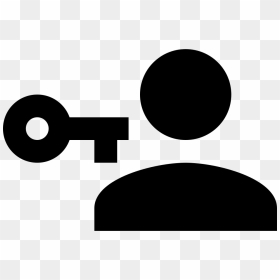Account Key - Key Account Icon Png, Transparent Png - account icon png