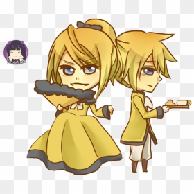 Daughter Of Evil Kaito And Rin, HD Png Download - rin png