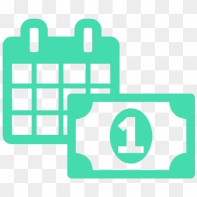 Deposit Account Icon Bank , Png Download - Icon Calendar Clipart Png ...