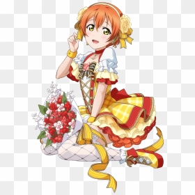 Love Live Rin Bouquet, HD Png Download - rin png