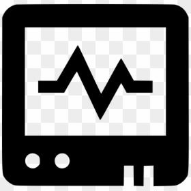 Heart Monitor Icon Png, Transparent Png - heart monitor png