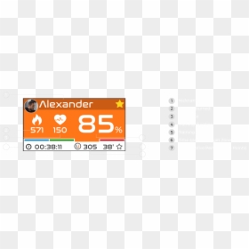 Number, HD Png Download - heart monitor png