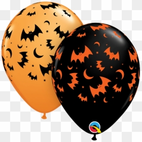 Halloween Balloons Clip Art, HD Png Download - orange balloons png