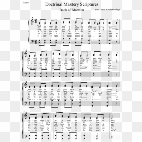 Number, HD Png Download - book of mormon png