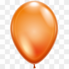 Balloon, HD Png Download - orange balloons png