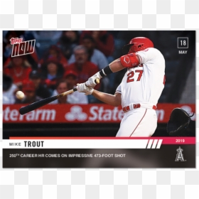 Mike Trout - Softball, HD Png Download - mike trout png