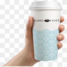 Coffee Cup In Hand Mockup, HD Png Download - paper cup png