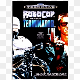 Robocop Versus The Terminator Sega, HD Png Download - the terminator png