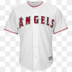 Czech Mike Trout Youth Jersey La Angels Youth Home - Baseball Jersey, HD Png Download - mike trout png