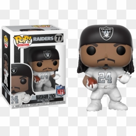 Marshawn Lynch Funko Pop, HD Png Download - le'veon bell png