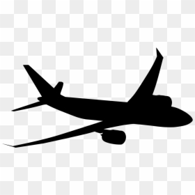 Icon Pesawat Terbang Png, Transparent Png - airliner png