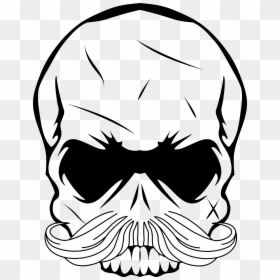 Skull Head Png, Transparent Png - vhv