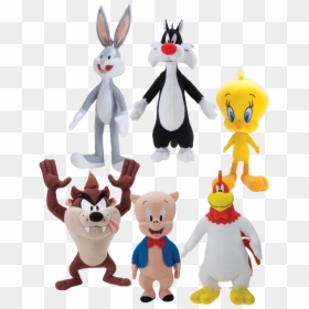 Looney Tunes All Stuffed Animals, HD Png Download - stuffed animals png